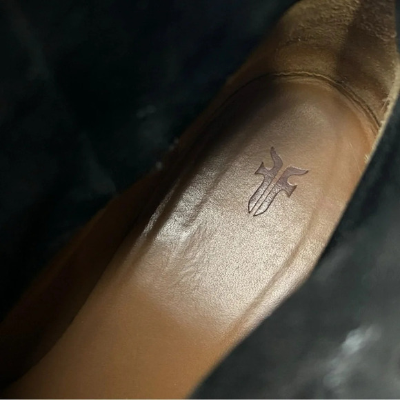 Frye Ricki  Ring Fold Black Soft Leather Bootie 6.5 - Picture 10 of 10